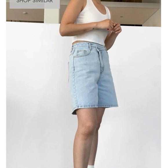 Oak+Fort crossover denim short - Picture 4 of 5